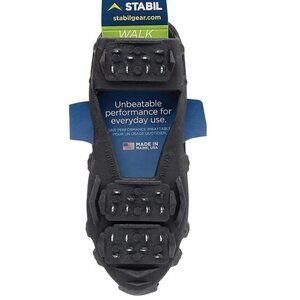 Stabil Icers Walk Crampon, Ice Cleats, Large